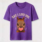 Hay I Love You Horse Classic T-Shirt