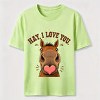Hay I Love You Horse Classic T-Shirt