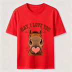Hay I Love You Horse Classic T-Shirt
