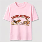 Special Delivery Beagle and Rabbit Classic T-Shirt