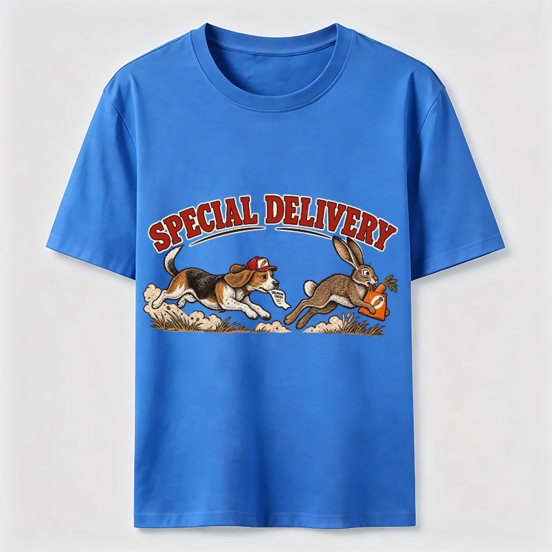 Special Delivery Beagle and Rabbit Classic T-Shirt