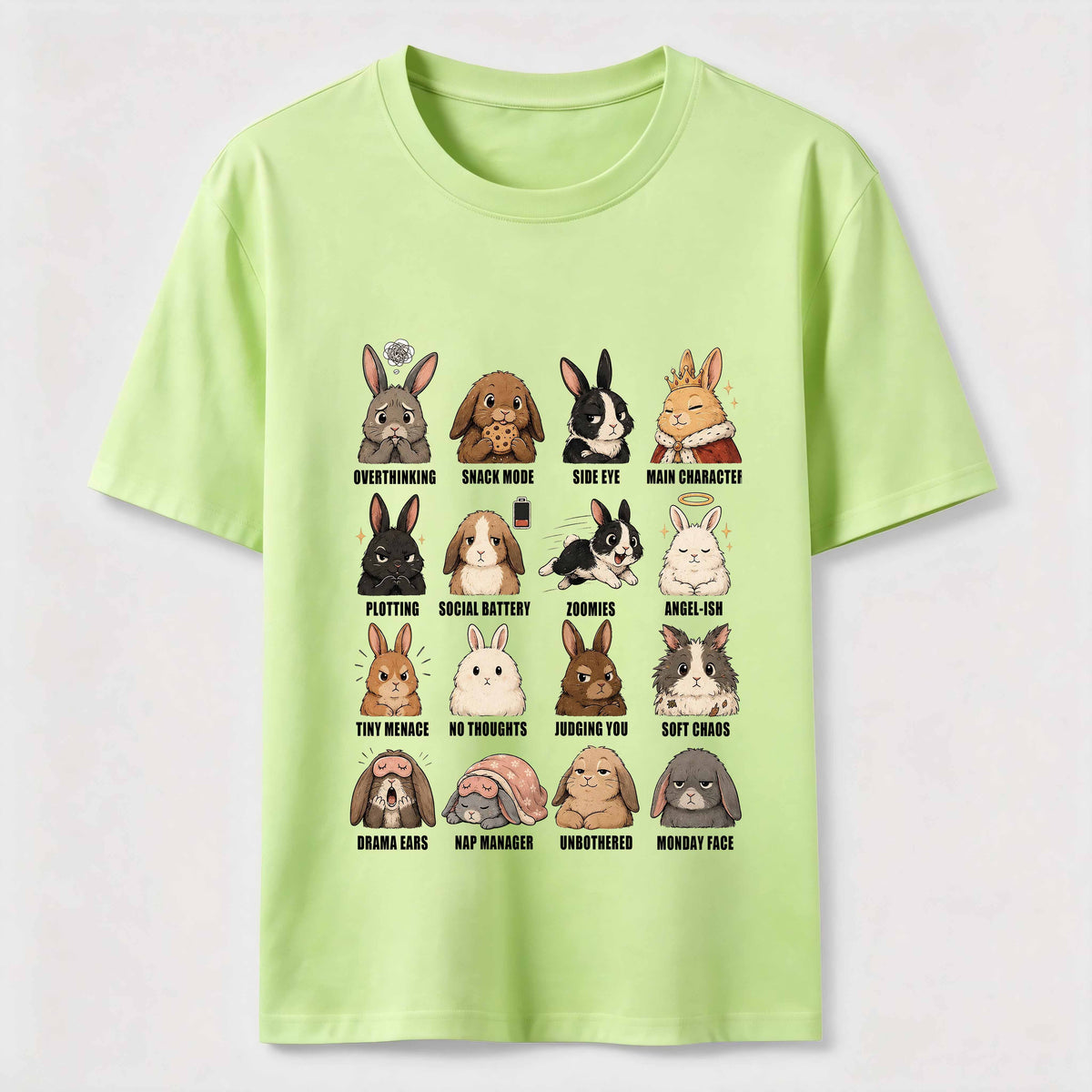 Bunny Mood Chart Classic T-Shirt