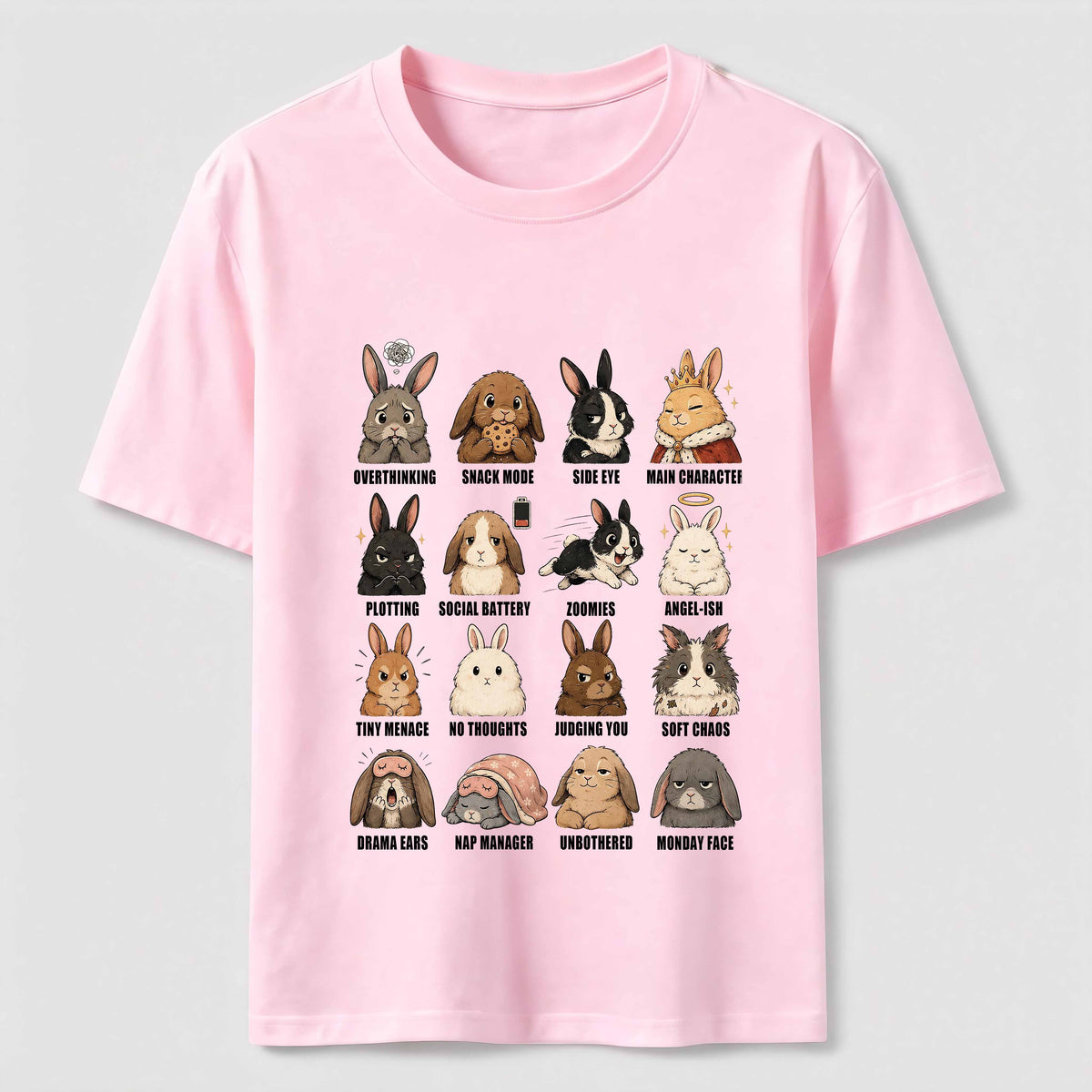 Bunny Mood Chart Classic T-Shirt