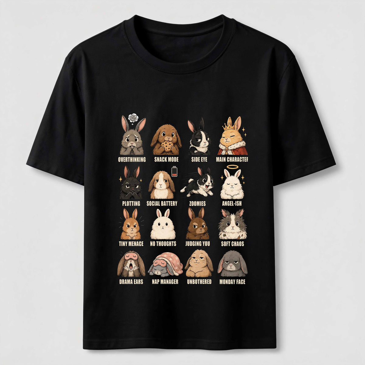 Bunny Mood Chart Classic T-Shirt