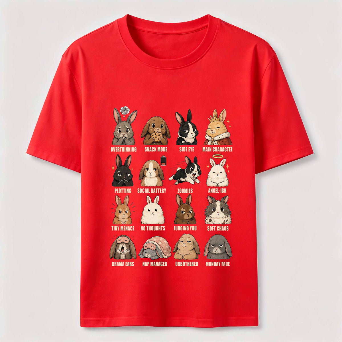 Bunny Mood Chart Classic T-Shirt