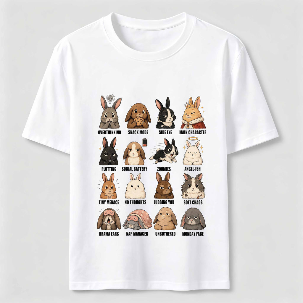 Bunny Mood Chart Classic T-Shirt