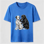 Spot Artist Dalmatian and Labrador Classic T-Shirt