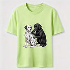 Spot Artist Dalmatian and Labrador Classic T-Shirt