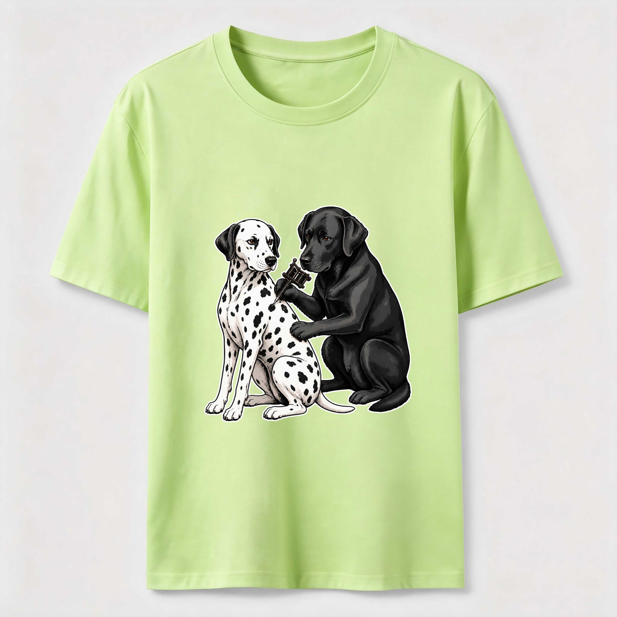 Spot Artist Dalmatian and Labrador Classic T-Shirt