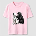 Spot Artist Dalmatian and Labrador Classic T-Shirt
