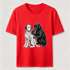 Spot Artist Dalmatian and Labrador Classic T-Shirt