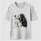 Spot Artist Dalmatian and Labrador Classic T-Shirt