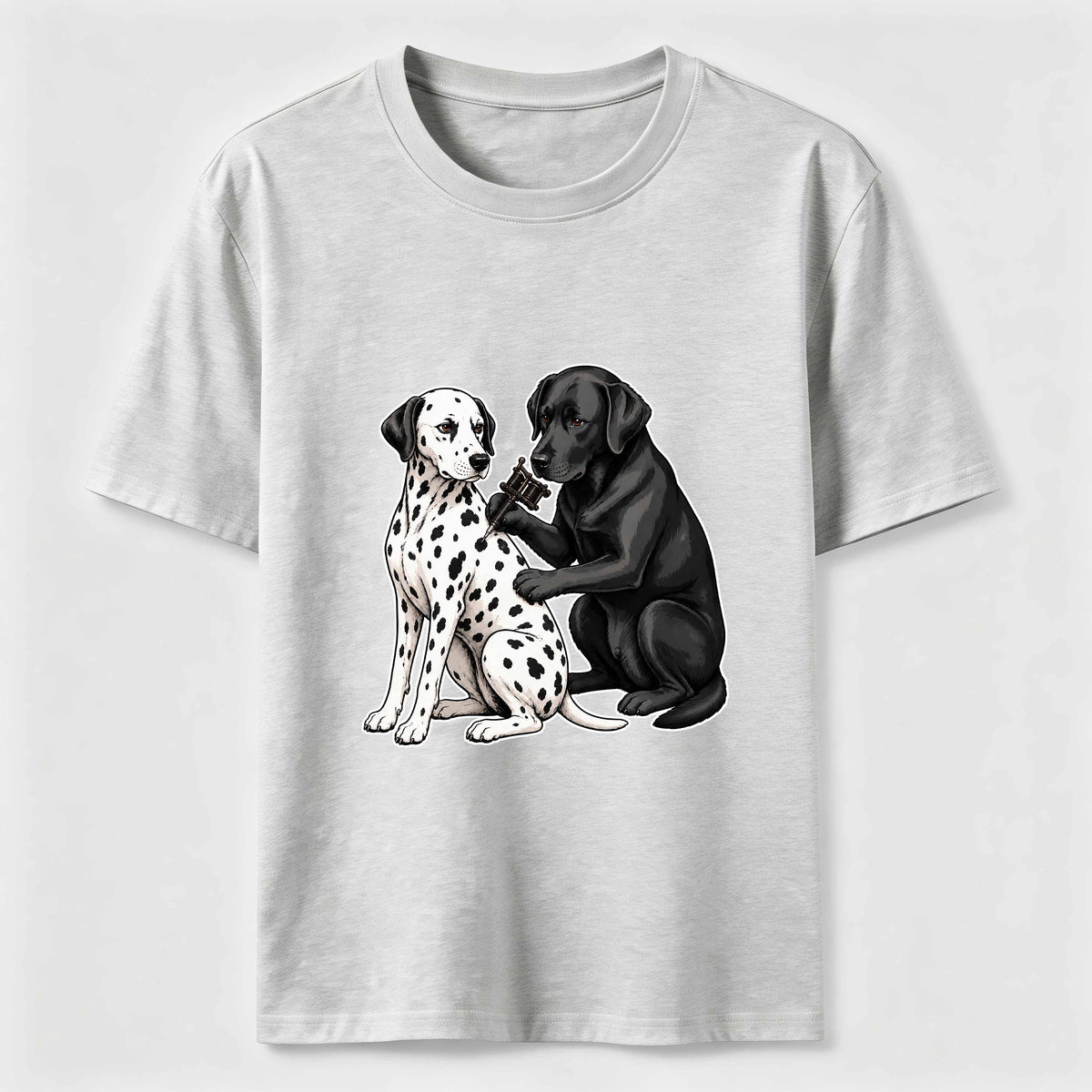 Spot Artist Dalmatian and Labrador Classic T-Shirt