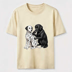 Spot Artist Dalmatian and Labrador Classic T-Shirt