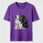 Spot Artist Dalmatian and Labrador Classic T-Shirt