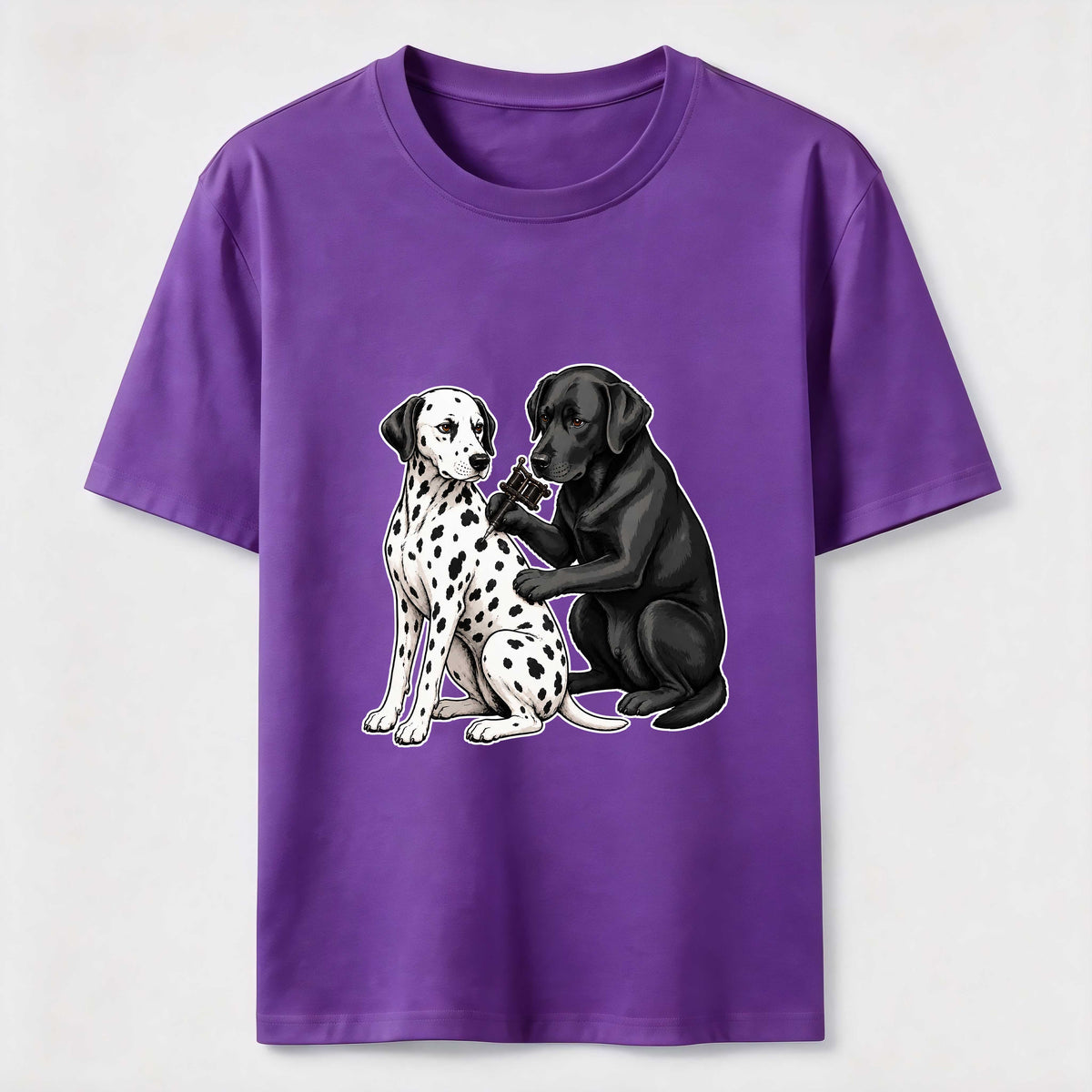 Spot Artist Dalmatian and Labrador Classic T-Shirt
