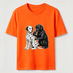 Spot Artist Dalmatian and Labrador Classic T-Shirt
