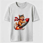 Rocket Rider Cat Classic T-Shirt