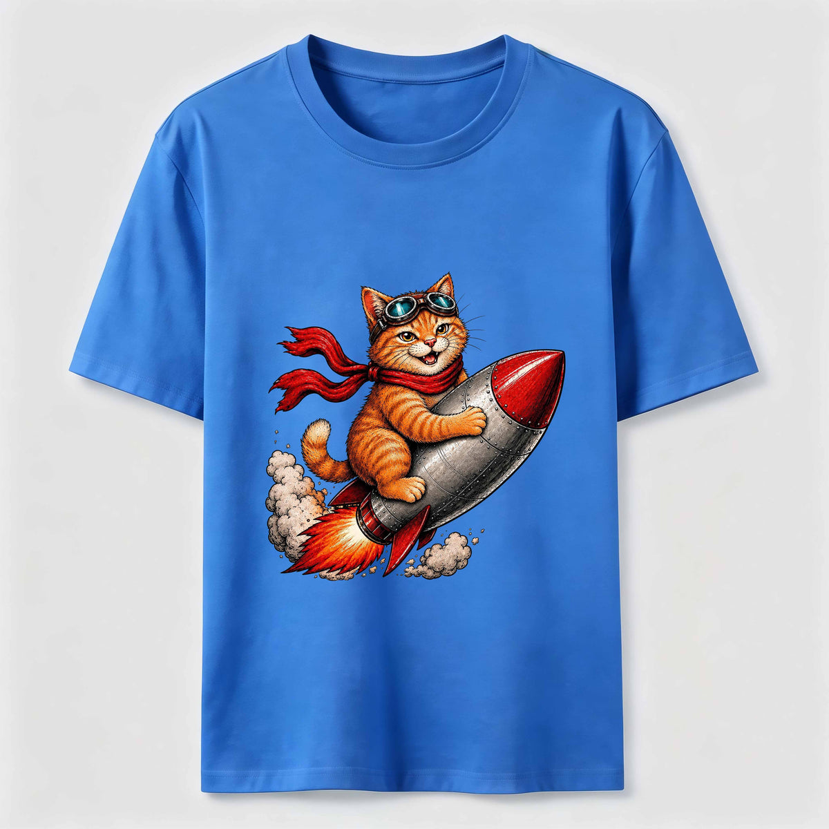 Rocket Rider Cat Classic T-Shirt