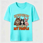 If You Get It Cat Crew Classic T-Shirt