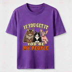If You Get It Cat Crew Classic T-Shirt