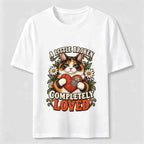 A Little Broken Completely Loved Cat Classic T-Shirt