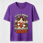 A Little Broken Completely Loved Cat Classic T-Shirt