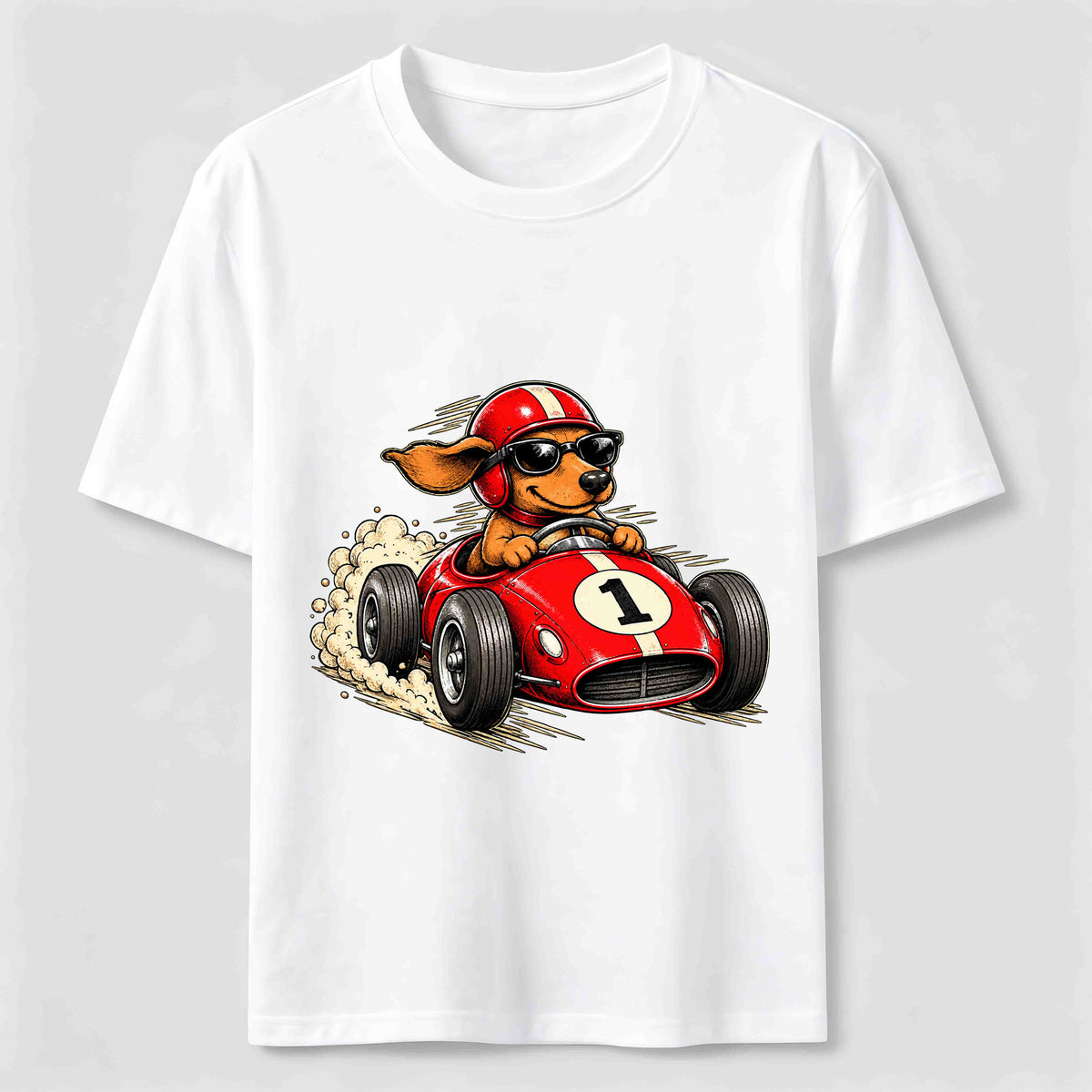 No. 1 Racing Pup Classic T-Shirt