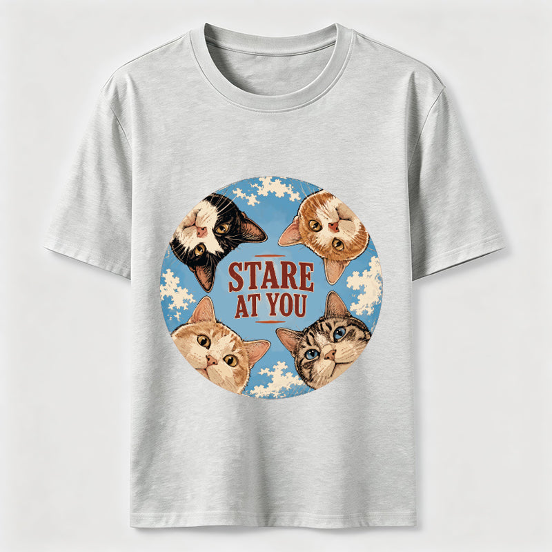 Cat Stare At You Classic T-Shirt