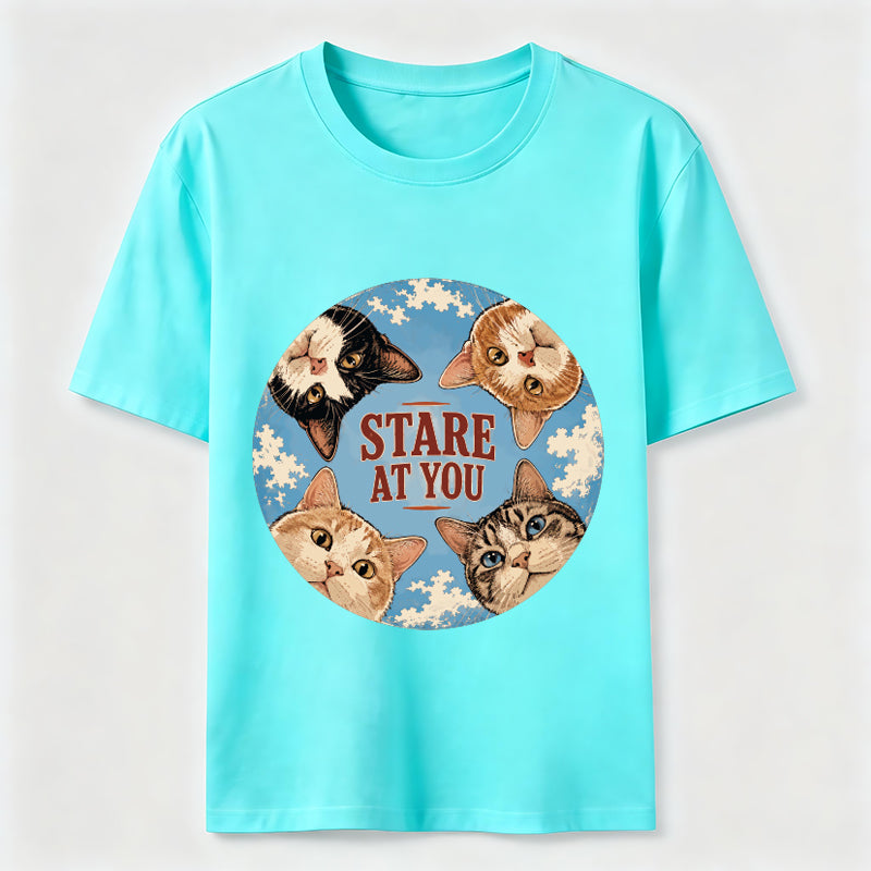 Cat Stare At You Classic T-Shirt