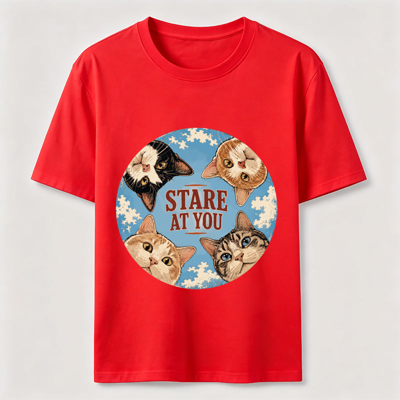Cat Stare At You Classic T-Shirt