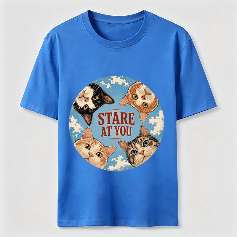 Cat Stare At You Classic T-Shirt