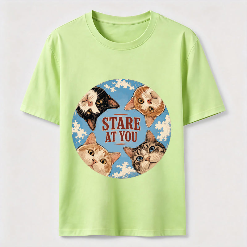 Cat Stare At You Classic T-Shirt