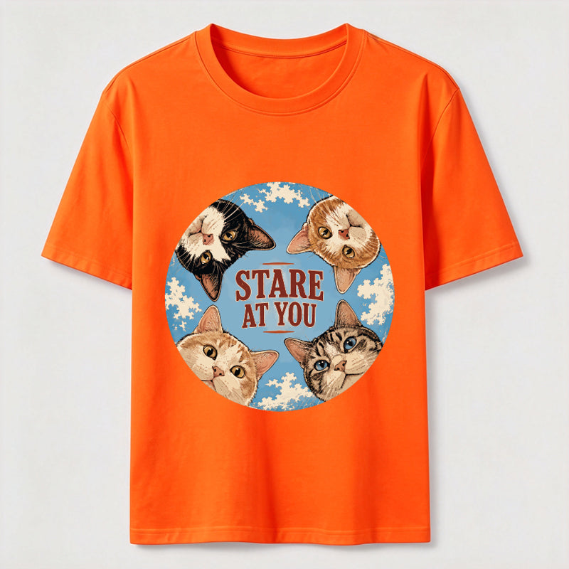 Cat Stare At You Classic T-Shirt