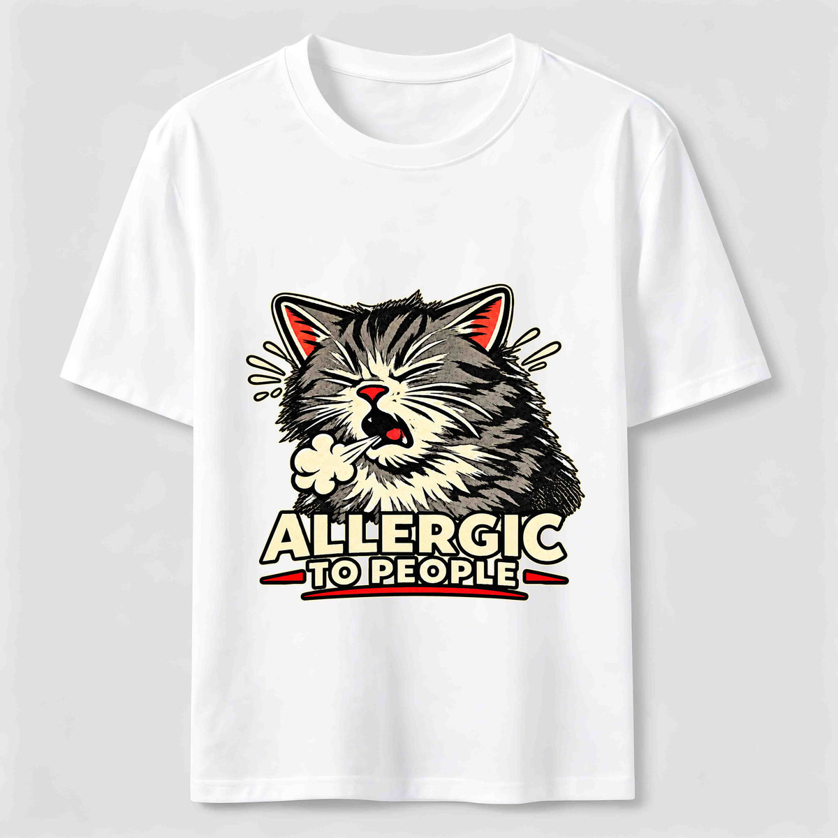 Allergic To People Classic T-Shirt