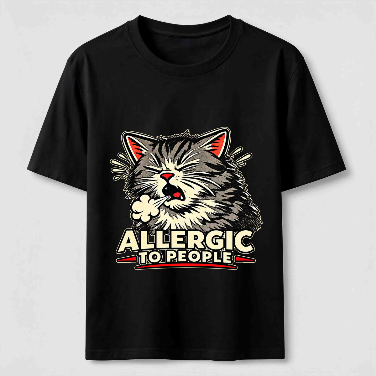 Allergic To People Classic T-Shirt
