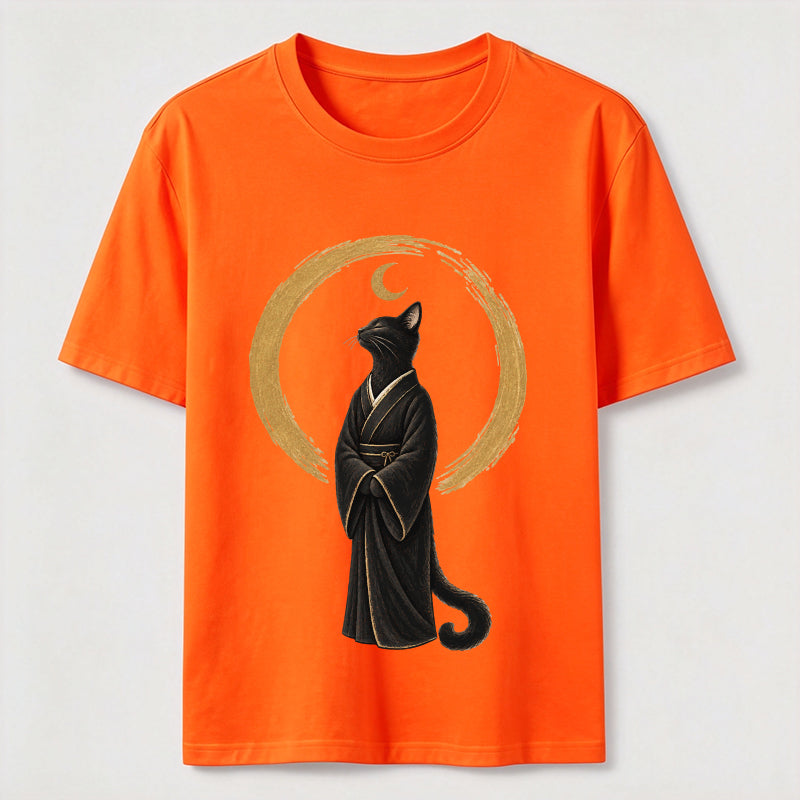 Midnight Moon Cat Classic T-Shirt