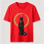 Midnight Moon Cat Classic T-Shirt