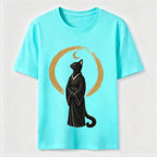 Midnight Moon Cat Classic T-Shirt