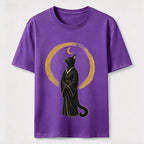 Midnight Moon Cat Classic T-Shirt
