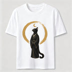 Midnight Moon Cat Classic T-Shirt