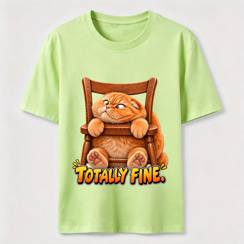 Totally Fine Cat Classic T-Shirt