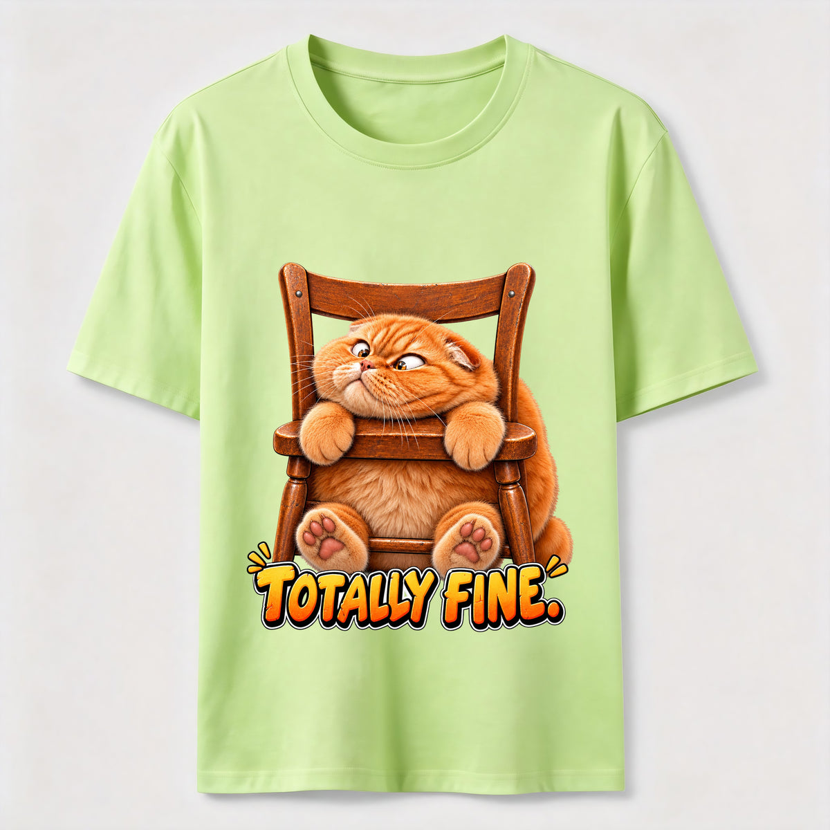 Totally Fine Cat Classic T-Shirt
