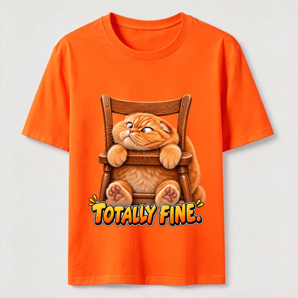 Totally Fine Cat Classic T-Shirt