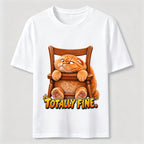 Totally Fine Cat Classic T-Shirt
