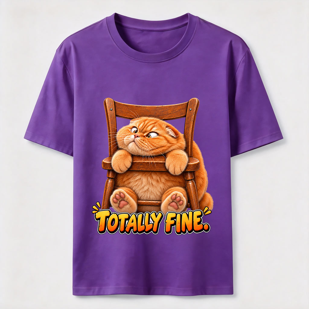 Totally Fine Cat Classic T-Shirt