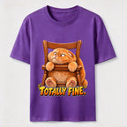 Totally Fine Cat Classic T-Shirt