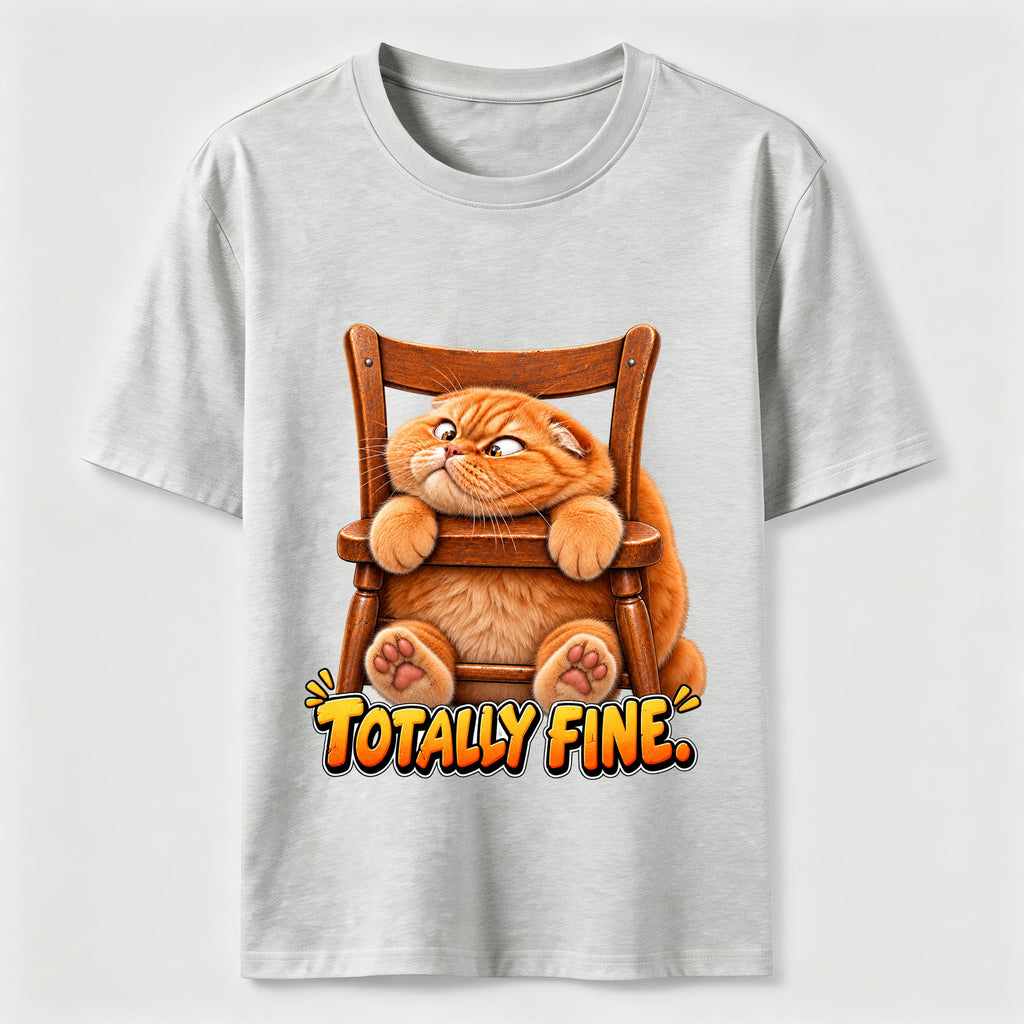 Totally Fine Cat Classic T-Shirt