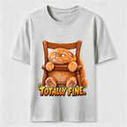 Totally Fine Cat Classic T-Shirt