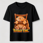 Totally Fine Cat Classic T-Shirt
